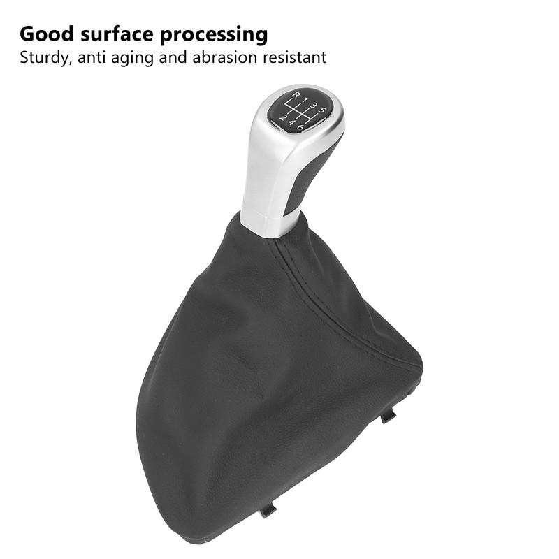 6 Speed Gear Shift Knob Gaitor Boot Car Adaptations Replacement