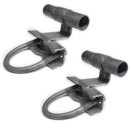 Rolling Sliding GATE Track Bracket for 1-5/8" Track Pipe & Post 1-5/8" 2-7/8" Chainlink Qty 2