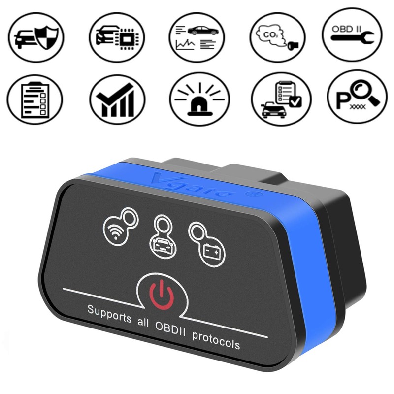 vgate iCar2 OBD2 Scanner Scan Tools Interface Wi-Fi Adapter Check