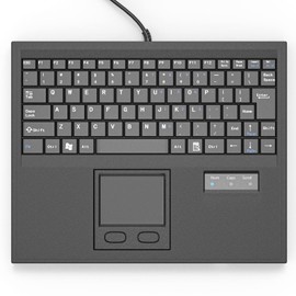 E-SDS Waterproof Industrial Machine Keyboard with Touchpad Mini Portable Wired Keyboard with USB Interface (84keys USB Port)