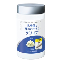 Yamada Beekeeping Farm Lactic Acid Bacteria and Yeast Chikara Kefir Value Bottle, Approx. 3 Months Supply, 192 Bulbs, Hard Capsules