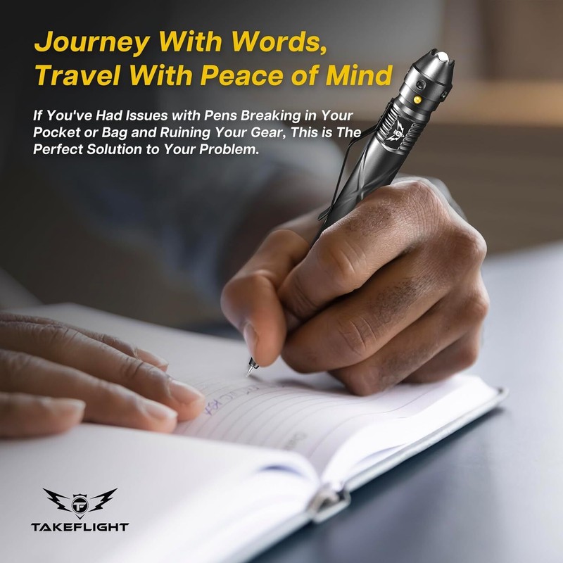 TF TAKEFLIGHT Takeflight Tactical Pen Stylish Multitool Gift For Men