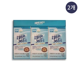 Guangdong Malgeun 365 Stick 12g x 30 packets x 2 cans, 2 months supply for throat health / 광동 맑은 365 스틱 12g x 30포 x 2통 2개월분 목건강