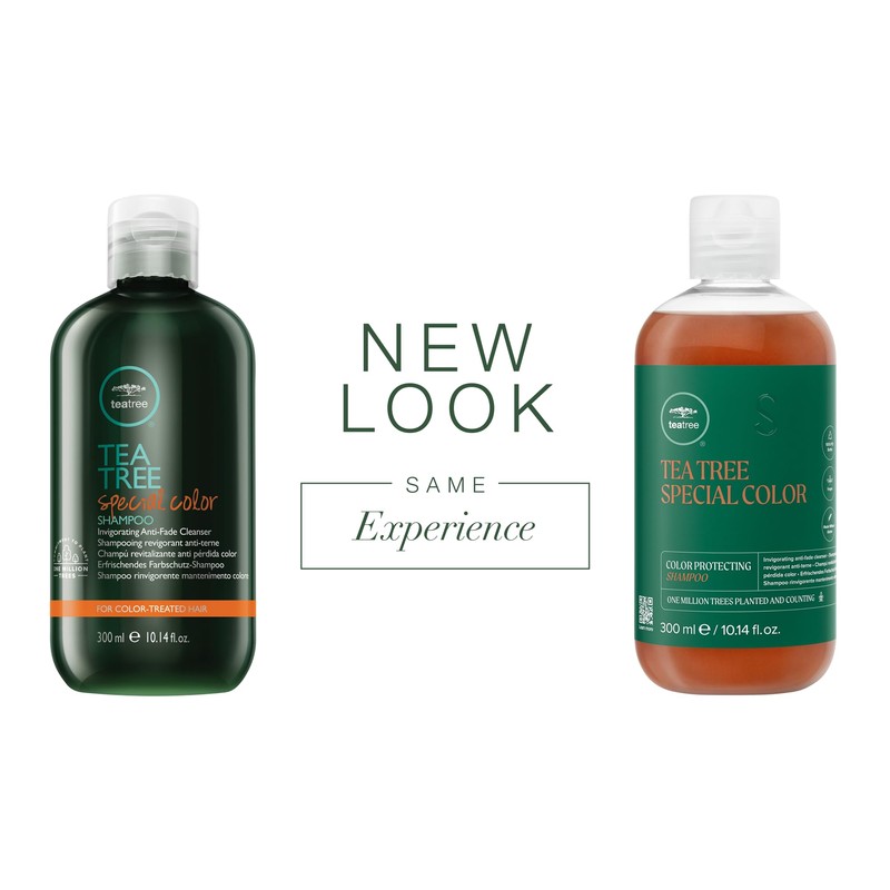 Tea Tree Special Color Shampoo, Gently Cleanses, Protects Hair Color,