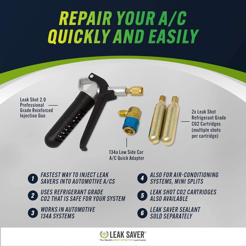 Leak Sealant Injector for MVAC & AC Drain Line Cleaner