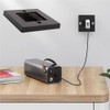 POFET 2 PCS Brush Wall Plate Cable Passthrough Wall Outlet,