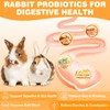 Probiotics for Rabbits, 2 Billion CFUs, Rabbit Digestive Support with