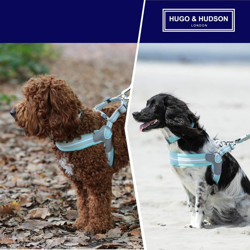 HUGO & HUDSON Easy Walk Dog Harness Adjustable No-Pull Step-in