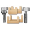 Infinity Cutting Tools 1/2" Shank, Dado Router Bit, 3/4" C.D.