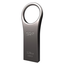 Silicon Power USB Memory, USB 3.0, Zinc Alloy Body, Waterproof, Dustproof, Shockproof, Japanese Language Package, Jewel J80 Series