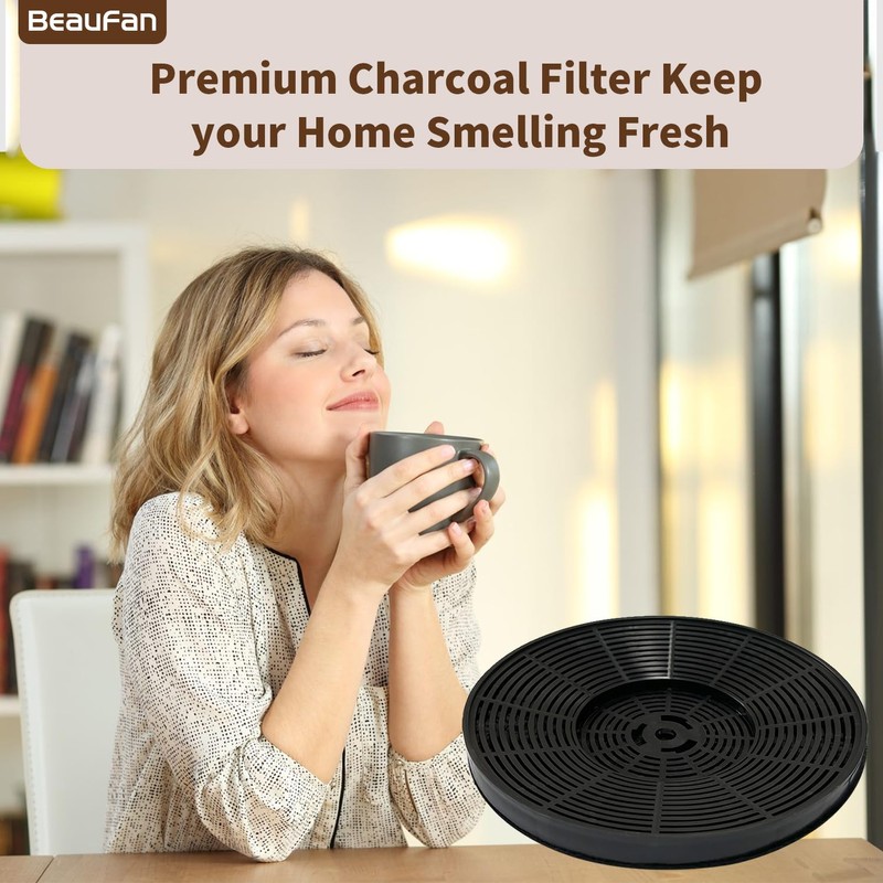 Beaufan 2 Pack CFK4 Carbon Filters Compatible with Cosmo Under