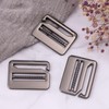 HINZIC 3PCS G-Hook Wave Buckles 1.48inch Strong Metal Ladder Lock