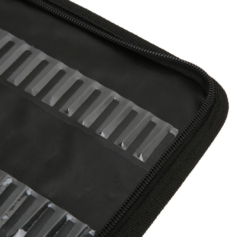 Nail Drill Bits Storage Bag Large Capacity Dustproof Portable Nail