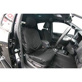 TOWN & COUNTRY COVERS | Ford Ranger Tailored Seat Covers, Fits Ford Ranger (2012-22), Isuzu D-Max (2012-22), Waterproof Material, Custom Tailored Fit (Front Set)