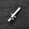 Asienice Wolf Tie Clip, Silver Tie Clip for Gentlemen Wedding,