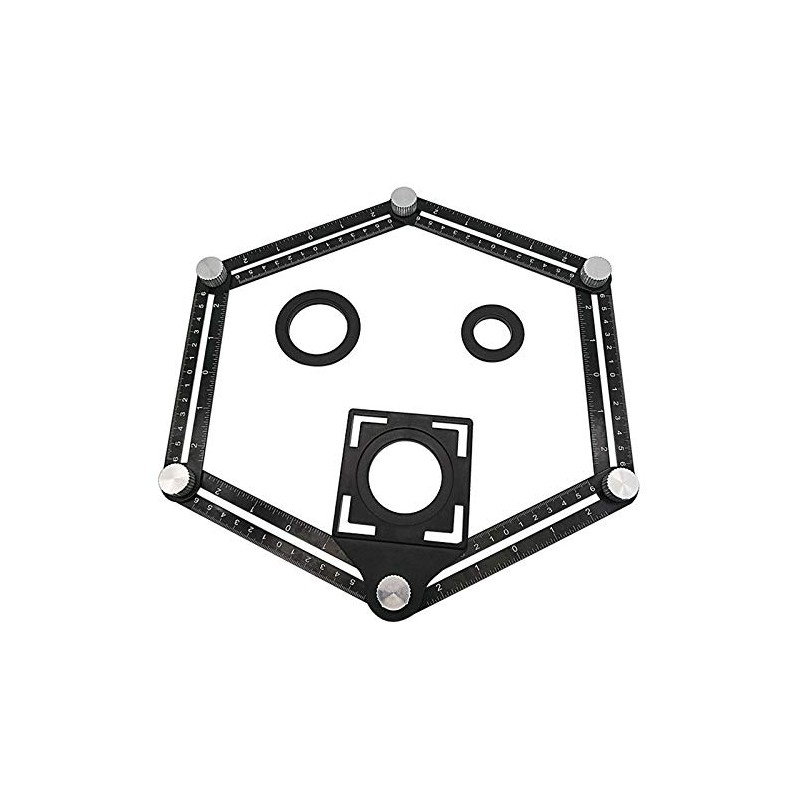 Angle Measuring Ruler Multi Angle Ruler Easy Angle Measuring Folding