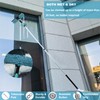 20 Ft+ Reach 2 In 1 Window Squeegee Duster with