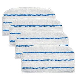 FIND A SPARE Replacement FSM Type Washable Microfibre Cleaner Pads for Black & Decker Steam Mops x4