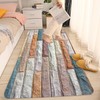 Non-Skid Low Pile Sponge Foam Door Entry Rug for Bathroom