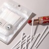Akkerds 50pcs/set Disposable Lip Brushes 100pcs Hollow Stick Portable Disposable