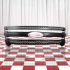 Brighter Design Black Rectangular Horizontal Bar/Mesh Grille Overlay for Ford