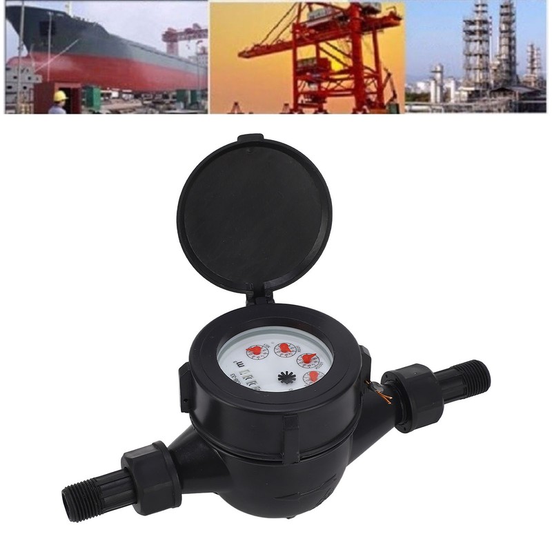 Water Meter Dry Flow DN15 Indoor Outdoor 15mm Magnetic Coupling