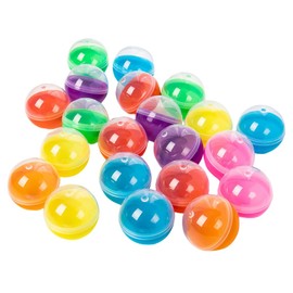 ideamall Empty Capsules Gachagaya Capsule Toys Capsules Set of 100 (45mm) (Colorful)