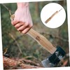 CAXUSD Wooden Camping Axe Handle Ergonomic Heavy Duty Grip for