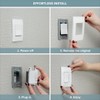 Simple Timer Switch by Deako, 10-30-60 Minute Countdown, Single Pole,
