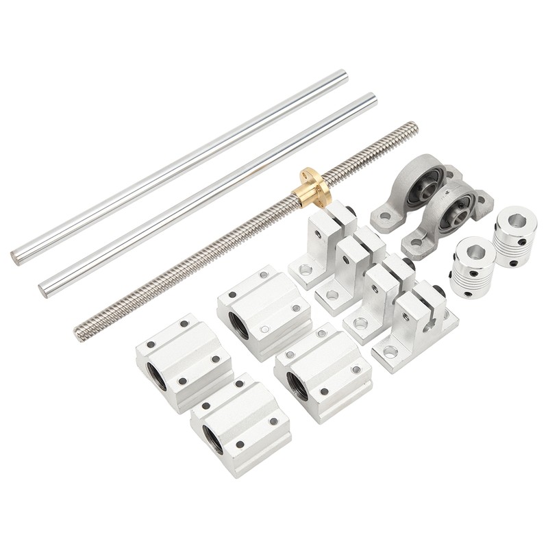 Linear Motion Guide Rod Shaft T8x8 Lead Screw Shaft Support