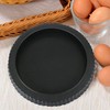 Tart Pan 11 Inch, Beasea Non Stick Tart Pan with