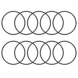 uxcell Nitrile Rubber O-Rings 54mm OD 50mm ID 2mm Width, Metric Sealing Gasket for Automotive Machine Plumbing, Pack of 10