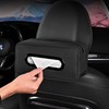 HOLDCY Car Tissue Holder - Universal Soft PU Leather Box