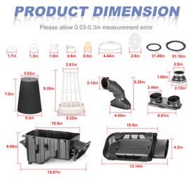 Air Filter Box + Guide + Cover Assembly Kit for Yamaha Banshee 350 1987-2006