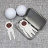 Azeeda 'Viking Portrait' Golf Divot Tool/Repair Fork Gift Set (GO00071682)