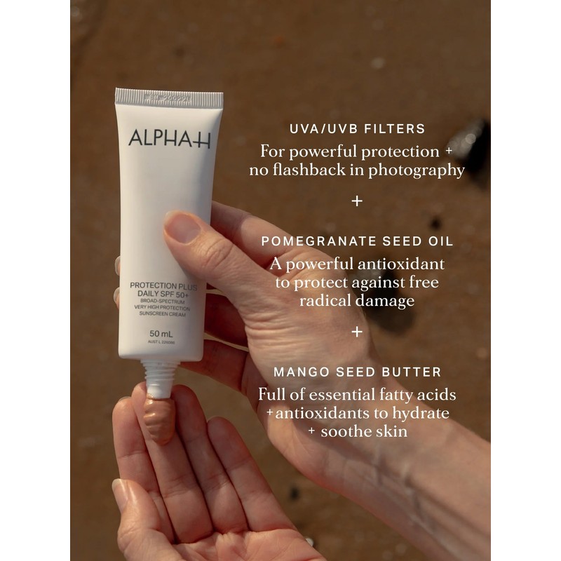 Alpha-H Protection Plus Daily Moisturiser SPF50+ Broad-Spectrum Cream 30ml