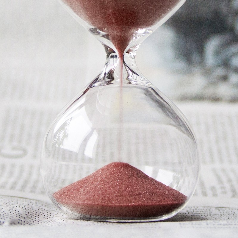 SWISSELITE Puff Sand Timer, Hourglass Sand Timers, Inspired Glass for