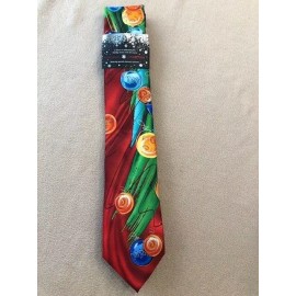 Jerry Garcia Christmas HOLIDAY Mens Ties Grateful Dead Heads - BUTTERFLY STUDY
