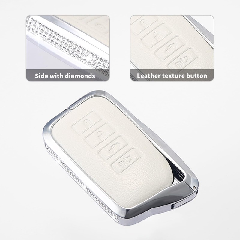 LCXJMWKL for Lexus Crystal Key Fob Cover,Compatible with RX ES