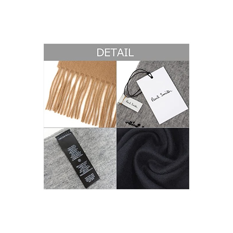 Paul Smith M1A 933D AS04 Scarf, 9 Colors, Ribbon Wrapped