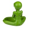 MIK Funshopping Alien Ashtray, Smoking Ashtray (Alien in Yoga Pose)