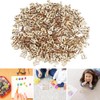 416pcs Mini Wooden Letters for Crafts, 15mm Wooden Alphabet Wood