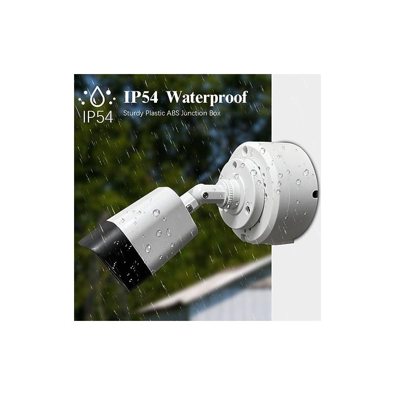 (Outdoor Security Camera Junction Box) Universal Junction Box for Bullet