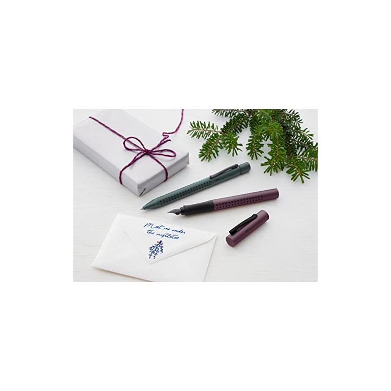 Faber-Castell Pluma estilográfica Grip Edition F Mistletoe