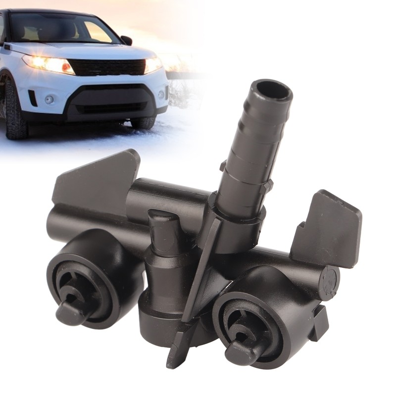 Front Left Headlight Washer Spray Nozzle 61674290867 Replacement Fit for