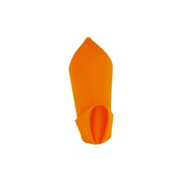 Weavric Cloth Dinner Napkin Bulk, Orange, Set of 12, 20 X 20 Inches, Washable Reusable Table Napkins with Hemmed Edge for Wedding, Party, Hotel, Restaurant