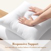 puredown® 16x16 Throw Pillow Inserts, 2 Pack Fluffy Soft Pillow