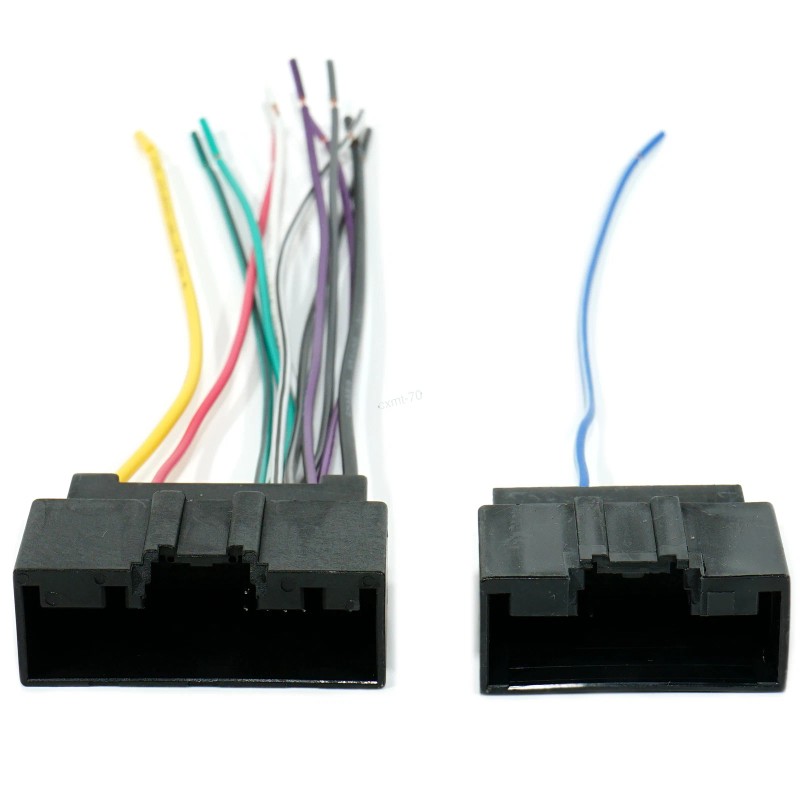 RED WOLF Car Radio Stereo Replacement Wiring Harness Plug Adapter