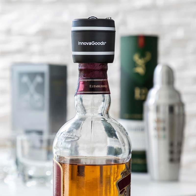 InnovaGoods 8435527818944 Combination Wine Stopper with Acrylonitrile Butadiene Styrene (ABS),