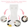 Plastic Razor Scraper with 10pcs Double Edged Plastic Blades Hair